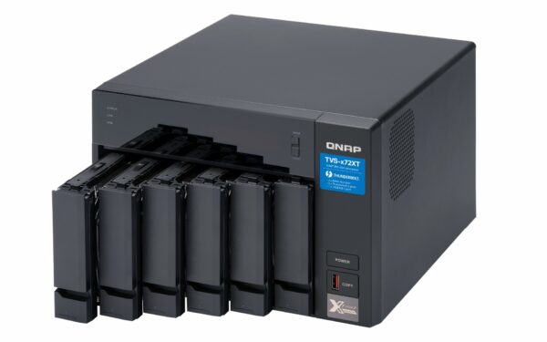 QNAP TVS-672XT - NAS - Tower - Intel® Core i3 - Nero